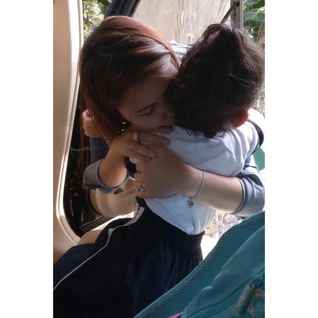 Ayu Ting Ting posting foto bersama Bilqis yang disertai curhatan haru pada kolom caption-nya © instagram.com/ayutingting92
