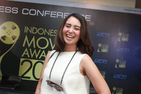 Ayushita saat preskon IMA 2014 @foto: KapanLagi.com®/agus