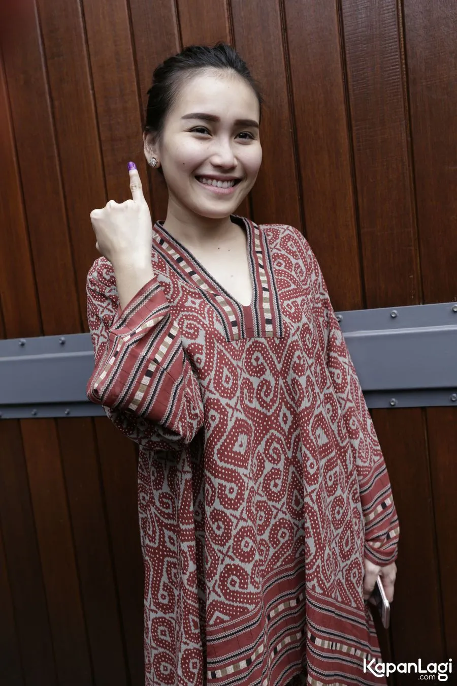 Ayu masa bodo dengan haters © KapanLagi.com/Agus Apriyanto