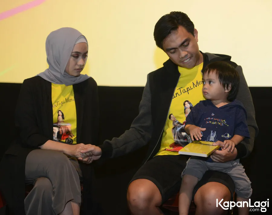 Ayudia dan Ditto menyebut putranya sekarang tak terlalu suka disorot. cr: KapanLagi.com/Bayu Herdianto