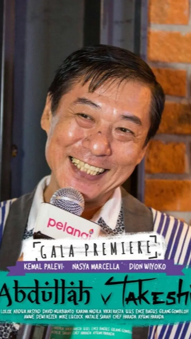 Saat Chef Harada bermain di film ABDULLAH & TAKESHI (credit: instagram.com/ayummyy426)