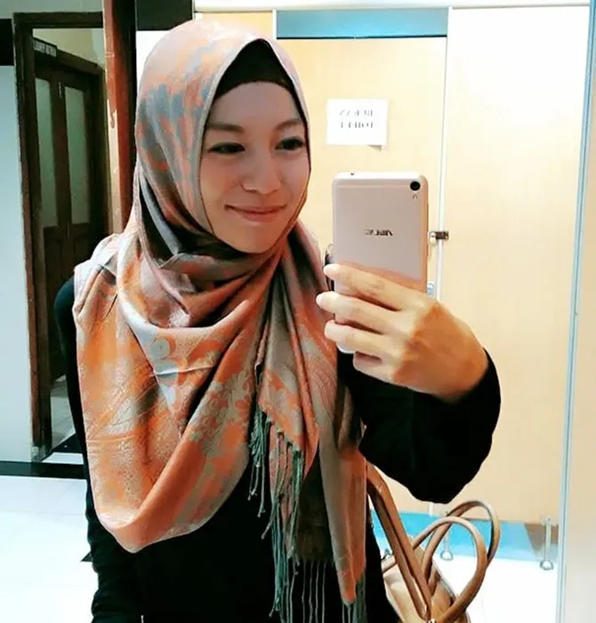 Ayumi sempat mengalami pergolakan batin sebelum memutuskan untuk berhijab. © Instagram/ayummyy426