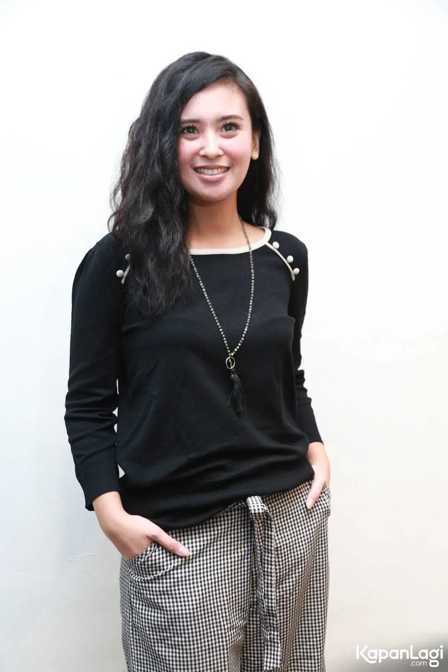 Ayushita mendapat peran dalam film religi. Å KapanLagi.com/Agus Herdiyanto