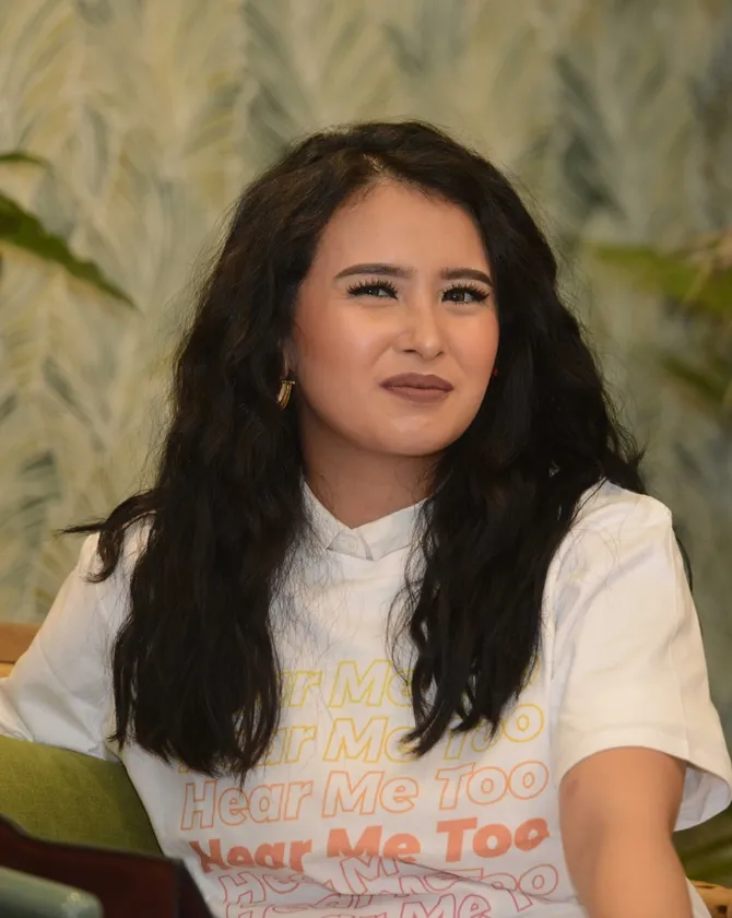 Ayushita ajdi korban kekerasan © KapanLagi.com/Bayu Herdianto