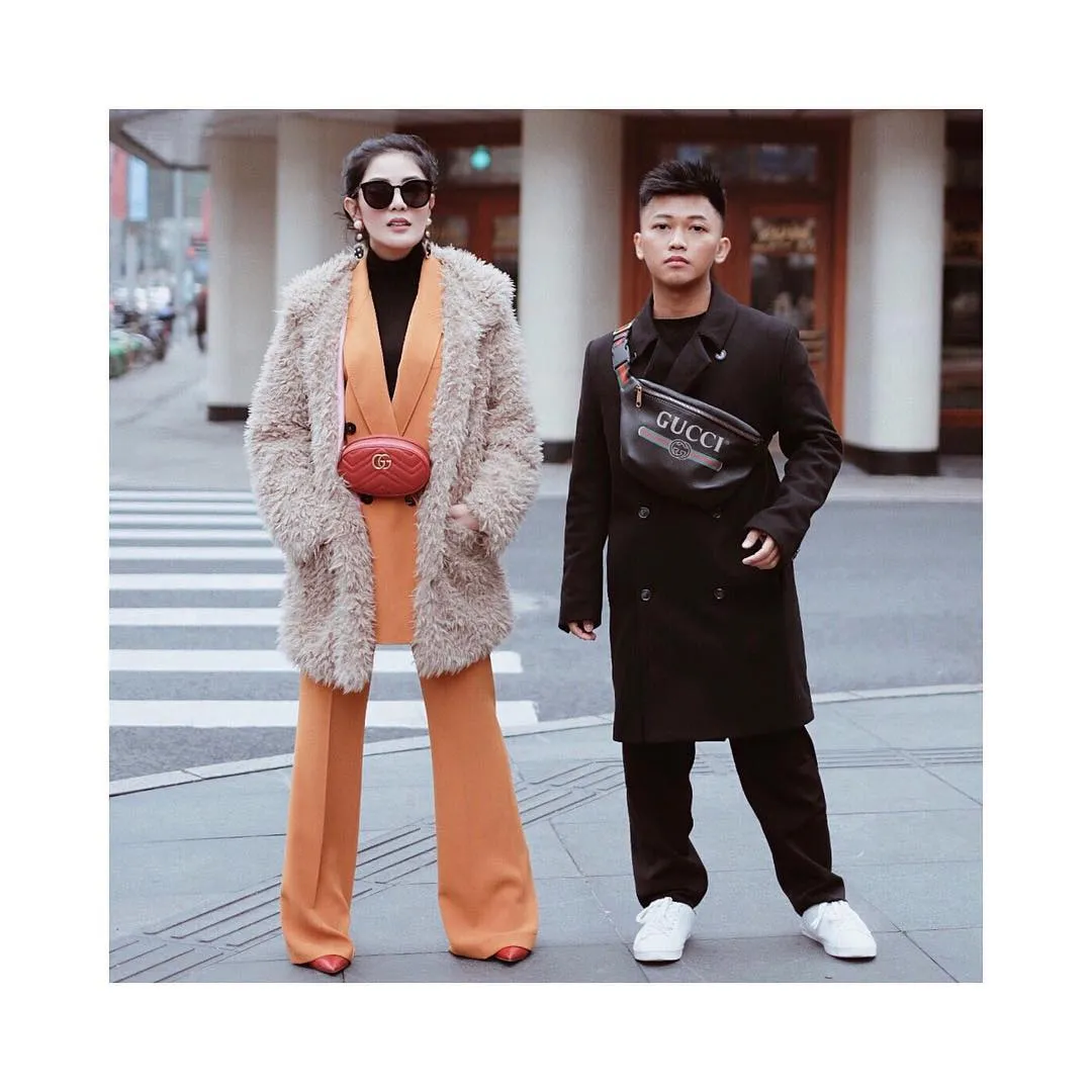 Erich merupakan sosok stylist yang dikenal karena pilihan busana unik untuk Nindy. Credit: via instagram.com/riomotret