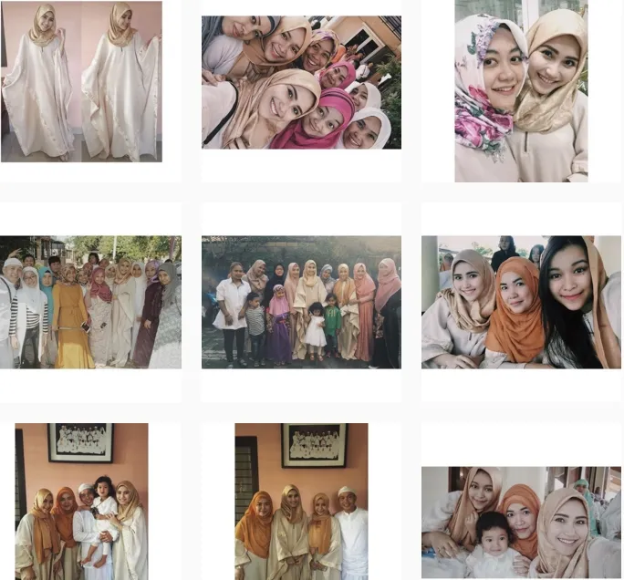 Foto-foto Ayu Ting Ting berhijab. ©instagram.com/ayutingting92