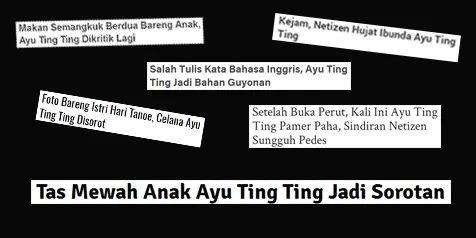 Berita-berita tentang Ayu © Istimewa
