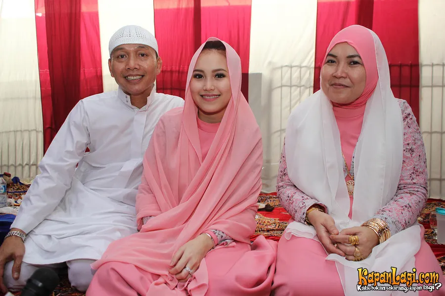 Ayu Ting Ting mengungkap doanya untuk sang anak.