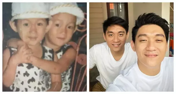 Potret Ifan Seventeen bersama Riedhan Fajarsyah dulu dan sekarang (Sumber: Instagram/@riedhanfajarsyah)