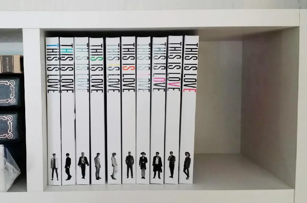 Album Super Junior This Is Love, para fans diajak mengoleksi versi setiap member. Foto: Twitter @Beyond_rea83