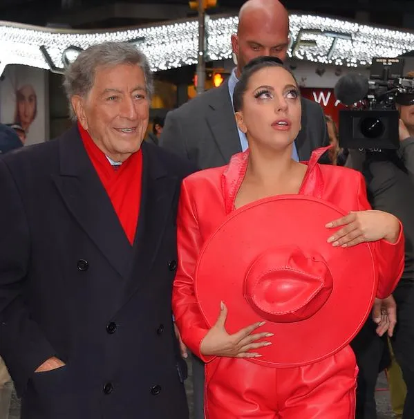 Lady Gaga dan Tony Bennett @twitter.com/GagaMediaDotNet