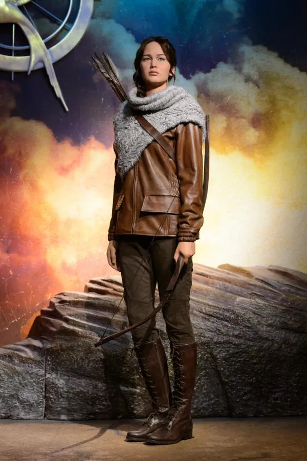 Patung lilin Katniss @twitter.com/MadameTussauds