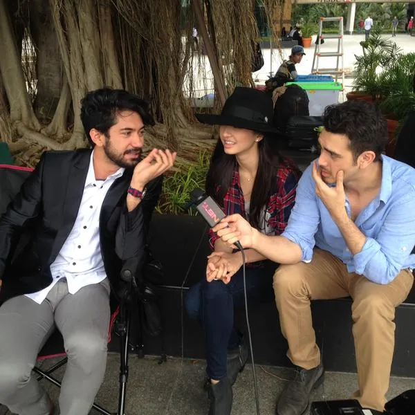 Ketiga pemain film TERPANA kala diwawancara ©Twitter @Richard0h