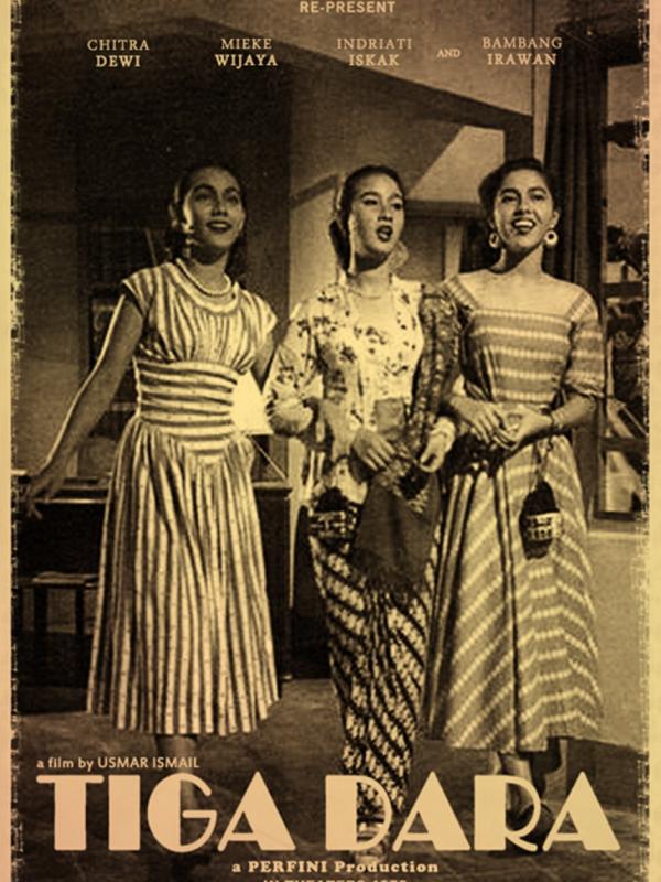 TIGA DARA yang sukses secara komersial pada 1956/©Istimewa
