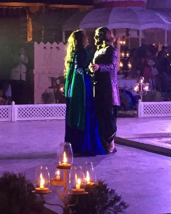 Rajat tetap gondrong di hari pernikahannya. @bollywoodlife
