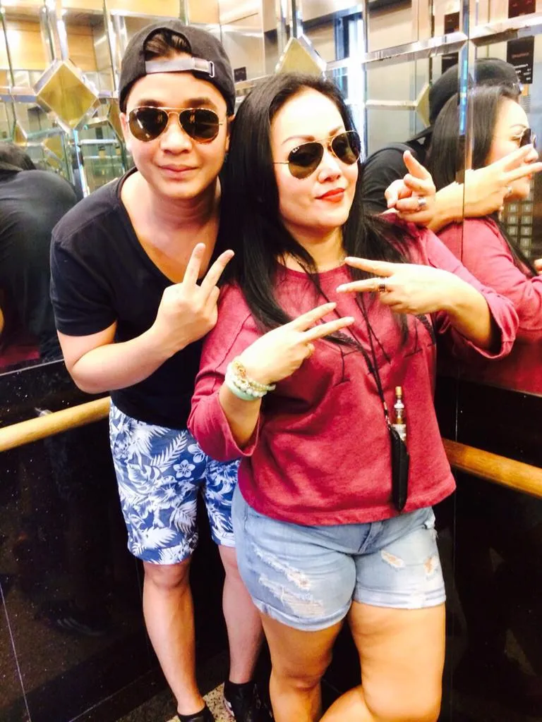 Manager Billy, Verra tidak mau dianggap mengontrol keluarga Olga Syahputra. ©foto: twitter Billy Syahputra