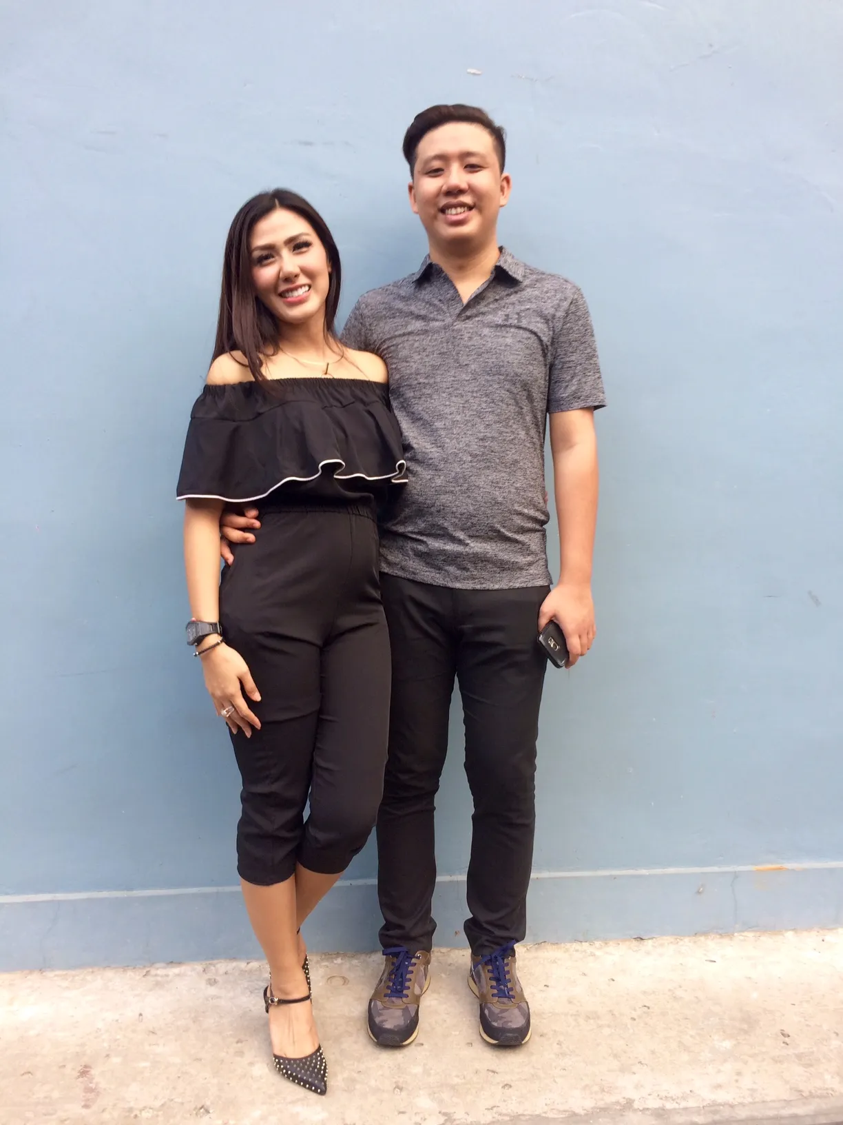 Rey Utami berkali-kali tes kehamilan untuk memastikan kandungannya.  © KapanLagi.com/Sahal Fadhli