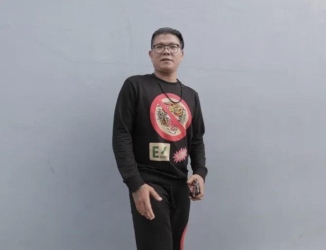 Andika ex Kangan Band merasa mantan istirnya, Caca banyak menuntutnya © KapanLagi.com/Muhammad Akrom Sukarya