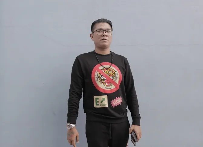 Andika ex Kangan Band: Jangan saling ganggu © KapanLagi.com/Muhammad Akrom Sukarya