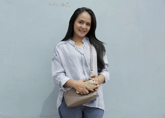 Caca masih kepo kehidupan Andika ex Kangen Band? © KapanLagi.com/Muhammad Akrom Sukarya