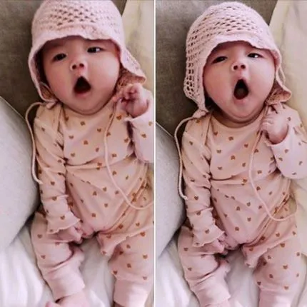 Baby Riho, putri kedua pasangan Kwon Sang Woo dan Son Tae Young. @dramafever.com