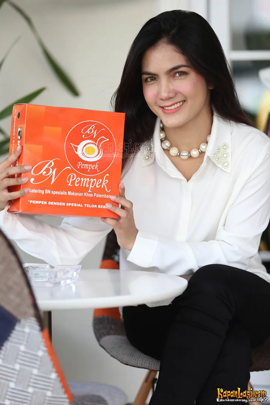 Baby Niken geluti bisnis kuliner. ©KapanLagi.com®/Budy Santoso