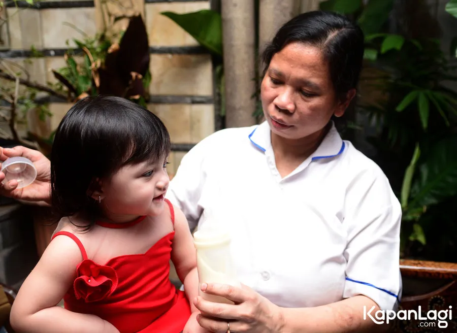 Arsy nggak bandel kok, namun layaknya anak-anak seusianya, ia suka meniru apa yang dia lihat/©KapanLagi.com®/Bayu Herdianto
