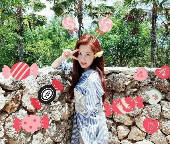 Seohyun SNSD unggah foto di Instagram dengan caption kata-kata berbahasa Indonesia. / © via instagram.com/dea_ananda