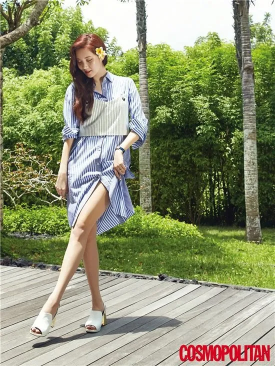 Seohyun SNSD lakukan sebuah pemotretan di pulau Bali. / © via allkpop.com