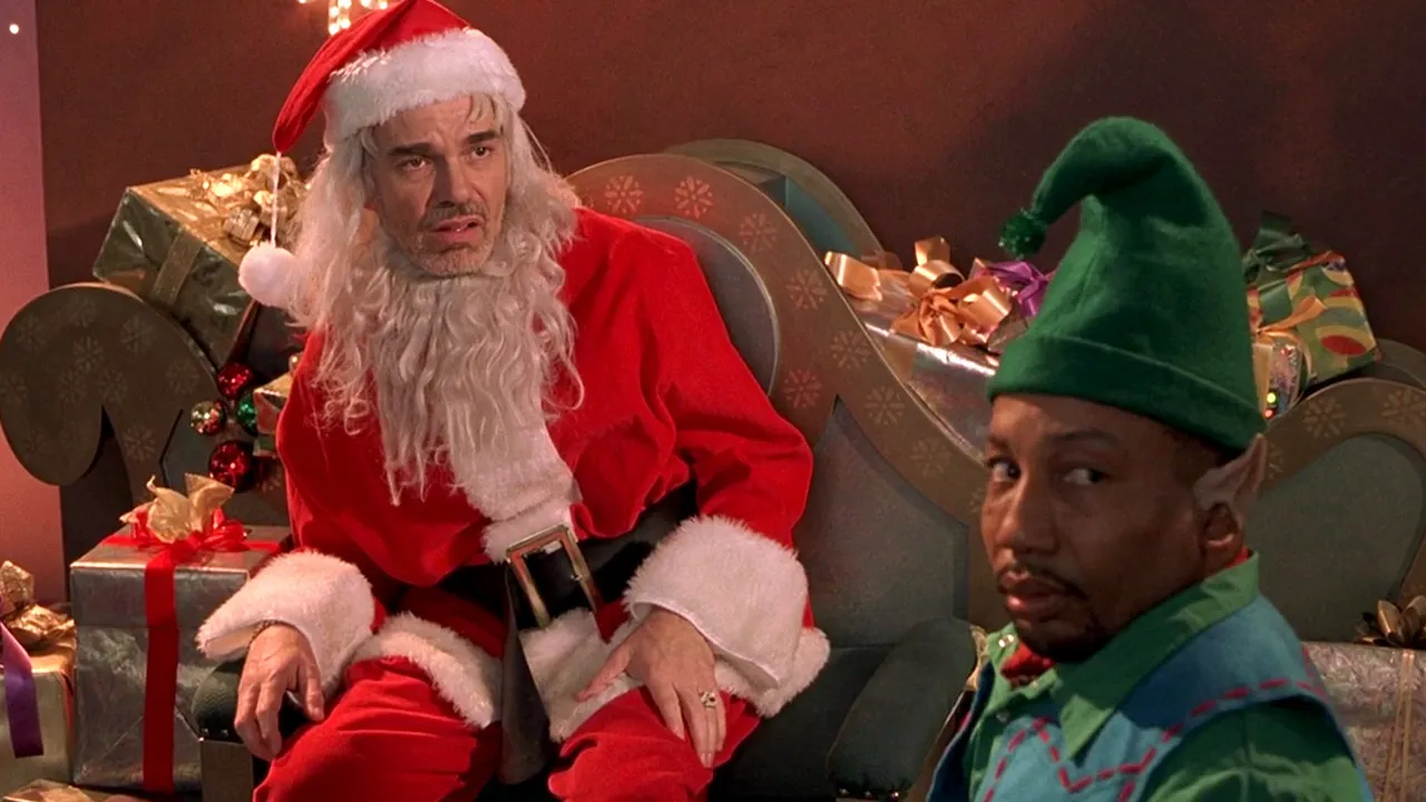 Salah satu adegan Billy Bob di BAD SANTA