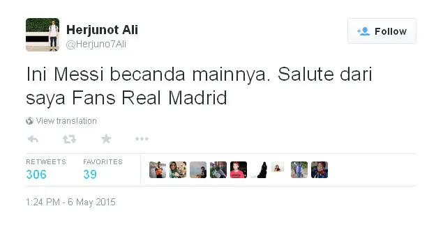 Herjunot Ali Twitter @foto: Twitter/Herjuno7Ali