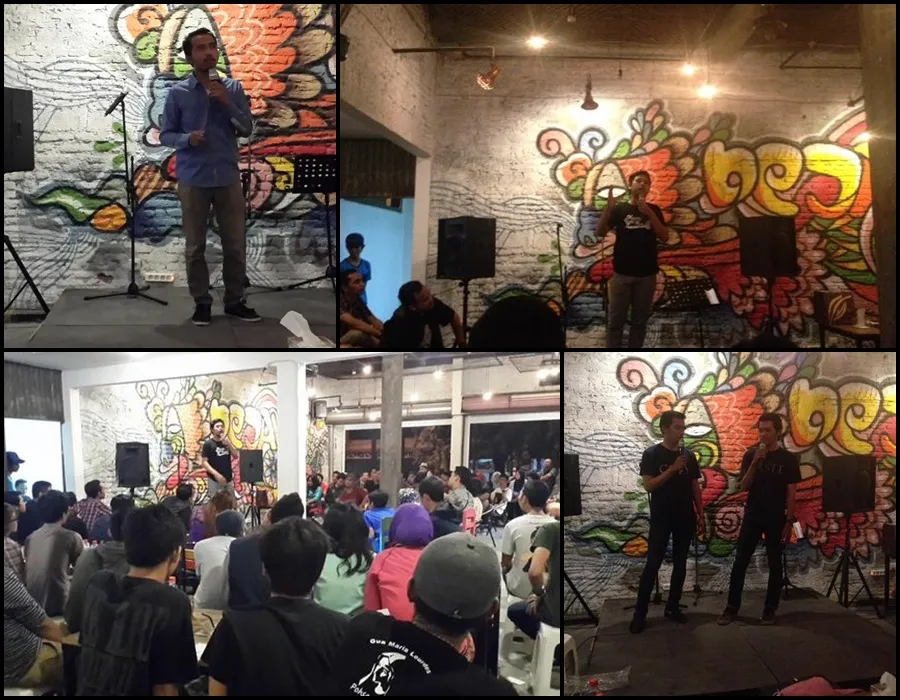 Acara TRIBUTE TO DODIT @foto: twitter.com/StandUpIndo_SBY