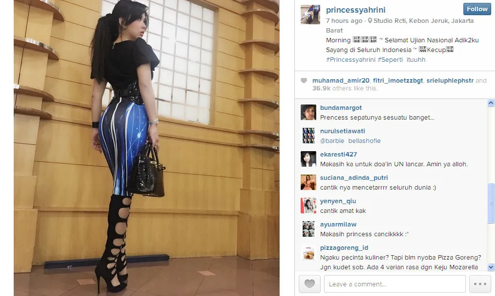Syahrini @foto: Instagram.com/princessyahrini