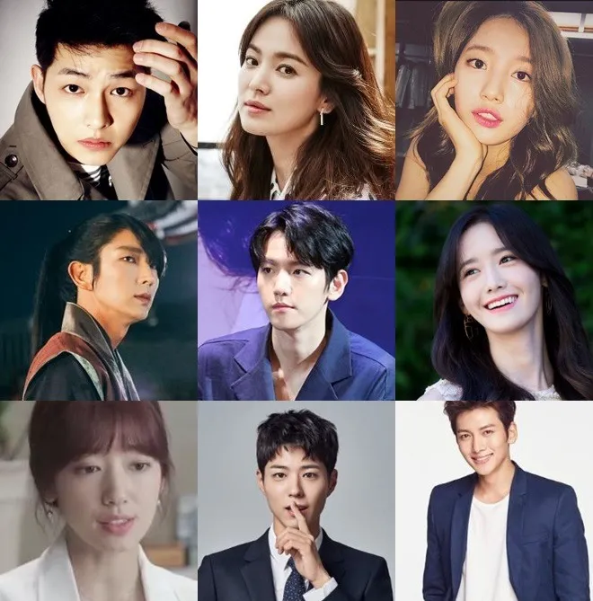Sederetan bintang Korea yang bertanding dalam 2016 Asian Artist Awards. ©kpopherald.com