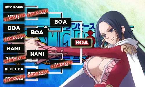 Boa Hancock juara! © Istimewa