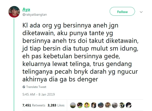 Twitter © rakyatbantan