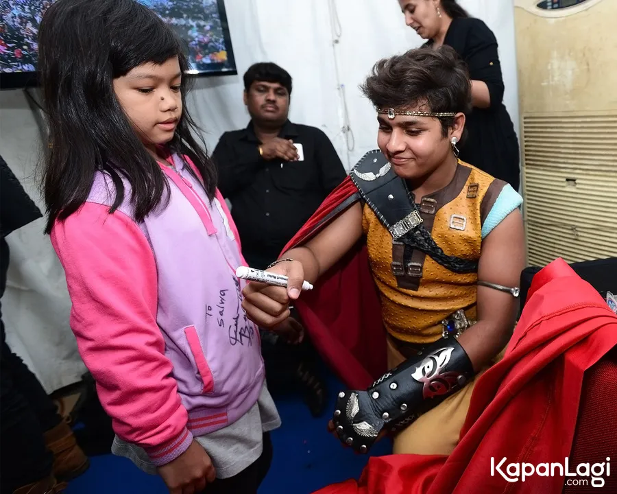 Jadi sosok idola anak-anak, dev Joshi merasa sangat senang © © KapanLagi.com®/ Bambang E Ros
