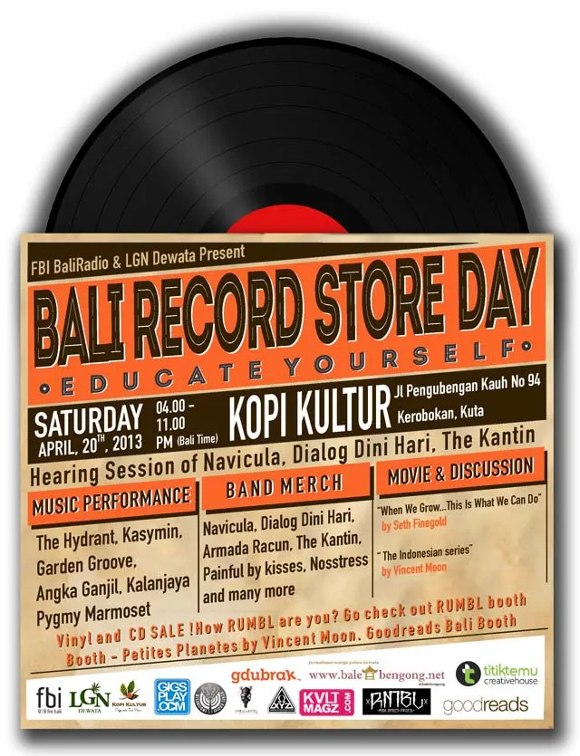 Bali Records Store Day