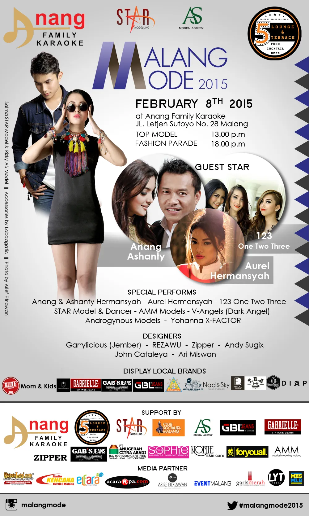 Malang Mode 2015 @foto: @foto: Kapanlagi.com®