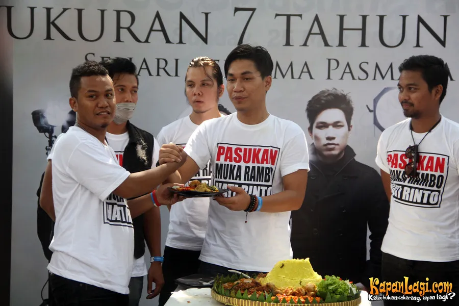 Armada saat merayakan hari jadi ketujuh mereka ©KapanLagi.com/Muhammad Rasyad