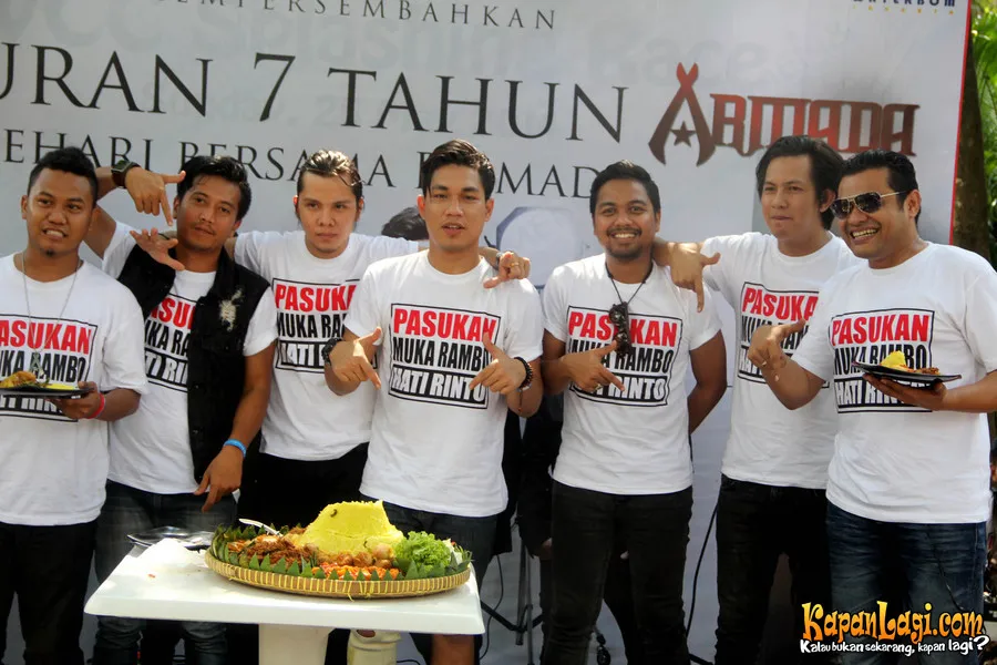 Armada rayakan ulangtahun ketujuh bareng fans ©KapanLagi.com/Muhammad Arsyad