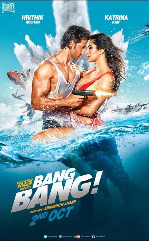 Poster resmi film 'BANG BANG!' / © Fox Star Studios