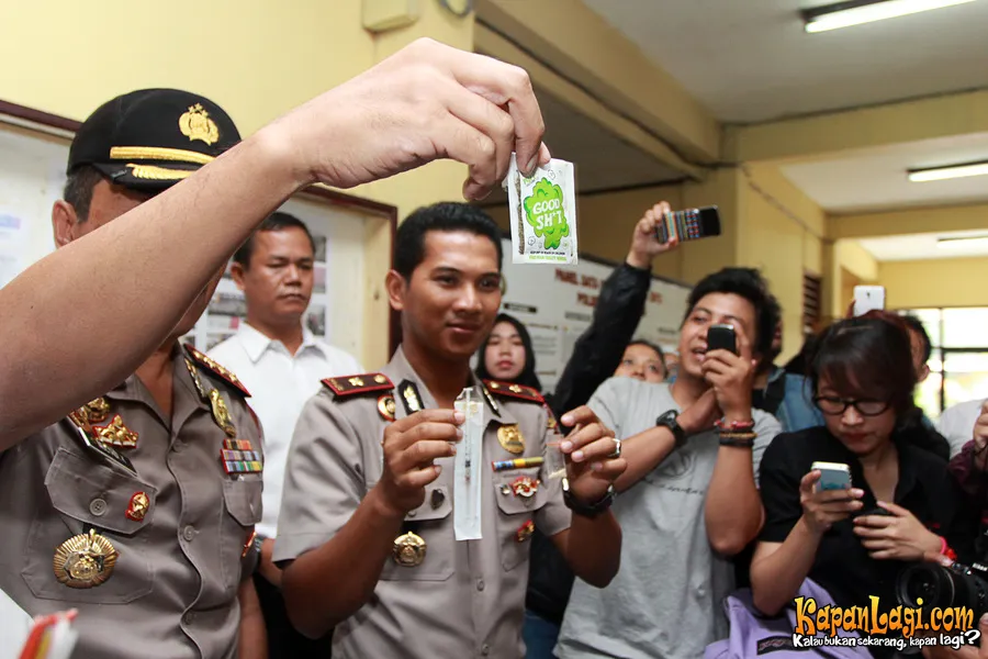 Barang bukti dalam kasus Roger Danuarta. ©KapanLagi.com