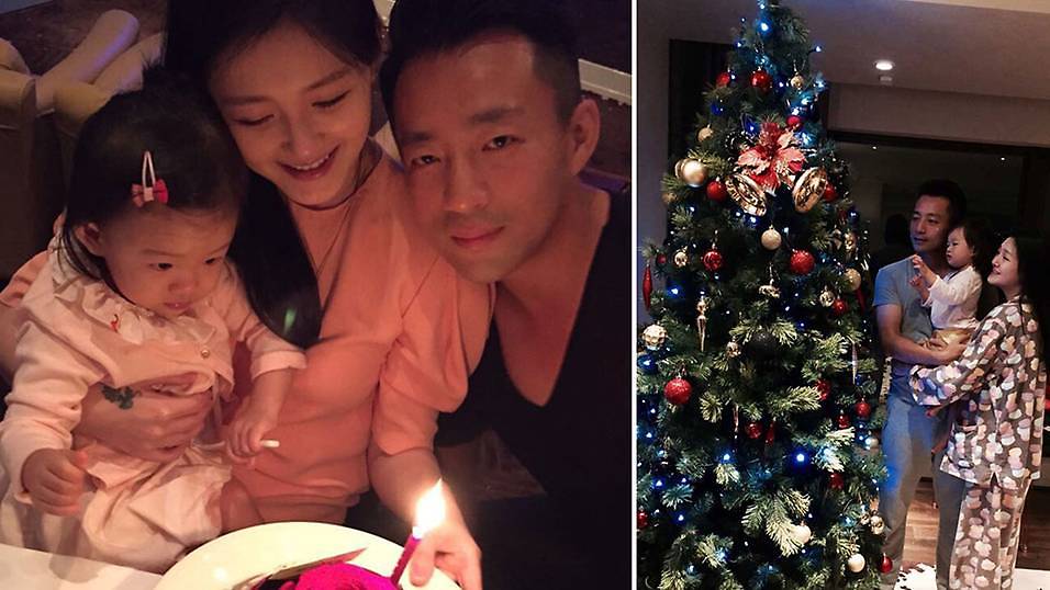 Romantis Hangat Barbie  Hsu Hias Pohon  Natal Bareng Suami 