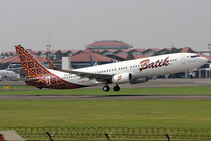 Ilustrasi Batik Air © Athavan News