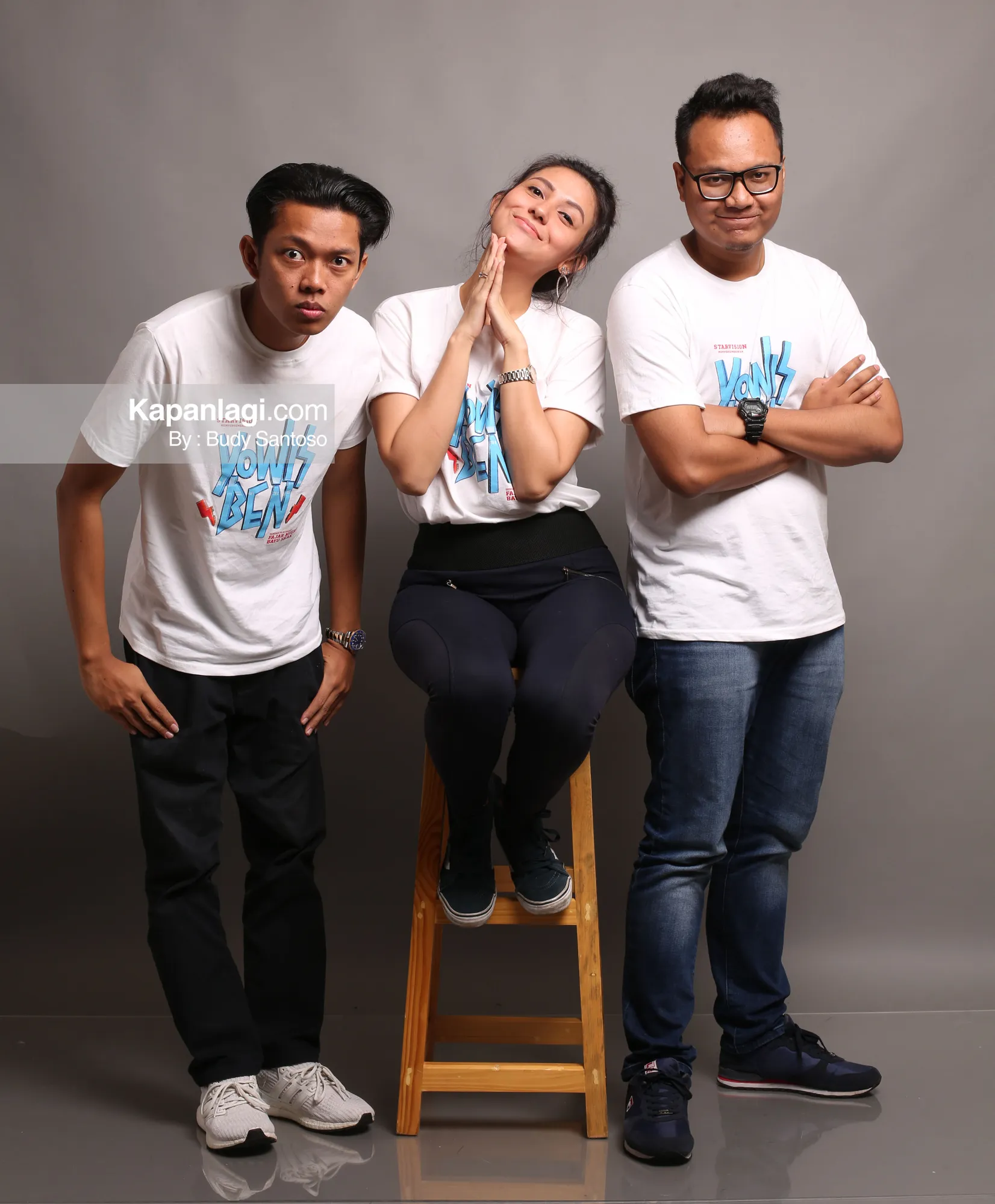 Cast Film YOWIS BEN © Kapanlagi/Budy Santoso