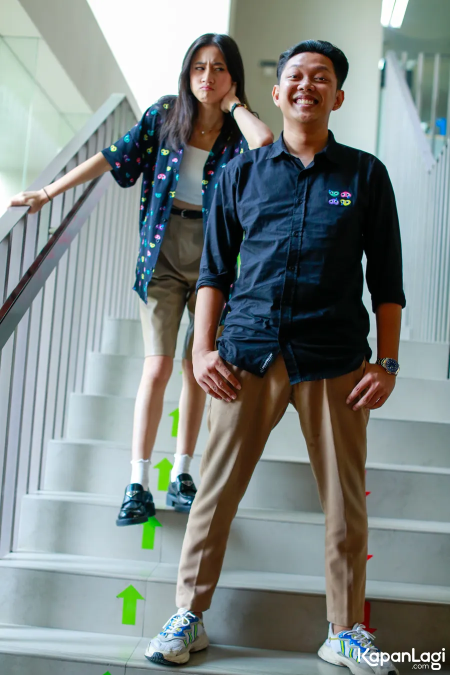 Keisya Levronka & Bayu Skak (Credit: KapanLagi.com/Muhammad Akrom Sukarya)