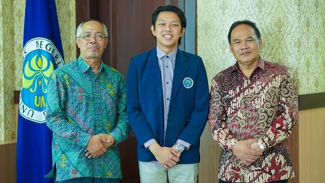 UM Malang luluskan Bayu Skak (Credit: instagram.com/moektito)