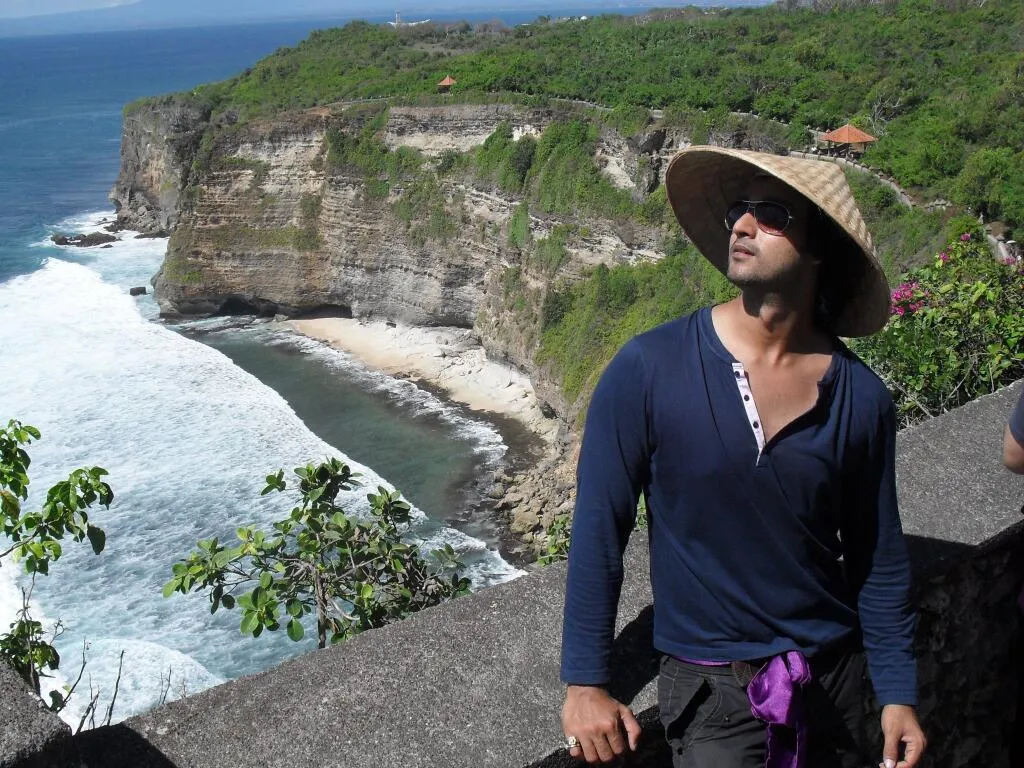 Saurabh tak bisa lepaskan kenangan dari Bali. @twitter/saurabhraajjain