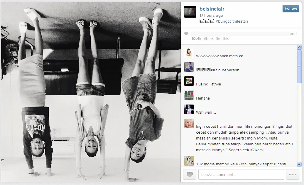 © Bunga Citra Lestari/instagram